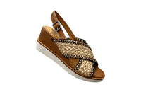 Shayna Tan Combo Sandal