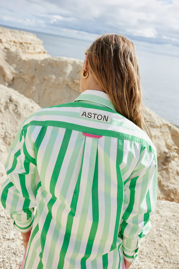 Buddy Shirt - Midori Stripe