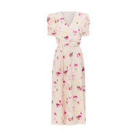 Glimmer Dress-Watercolour Bloom