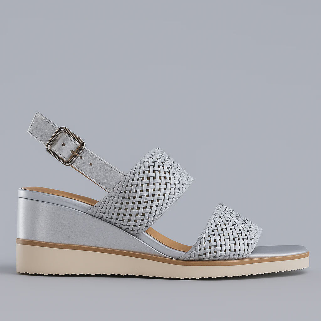 Saxon Silver Sandal