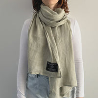 Linen Scarf / Pistachio
