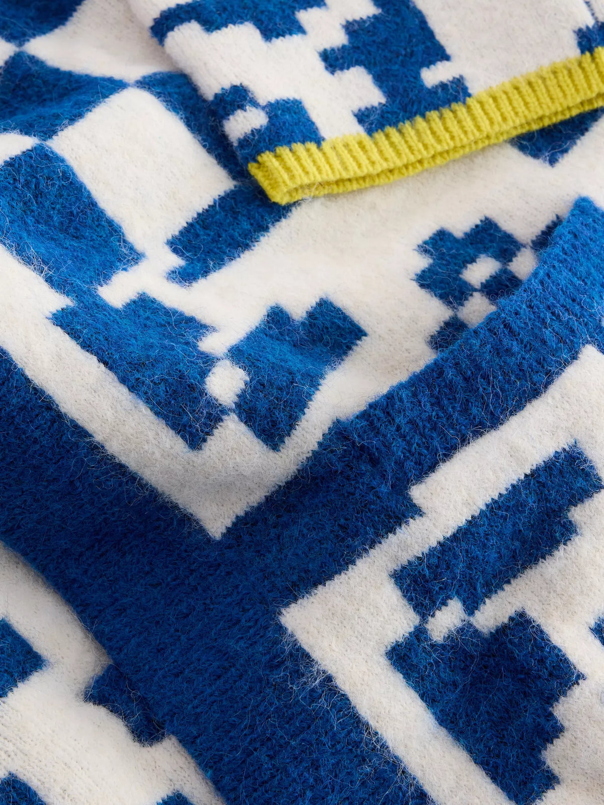 Geo Mix Cardi / Blue Multi