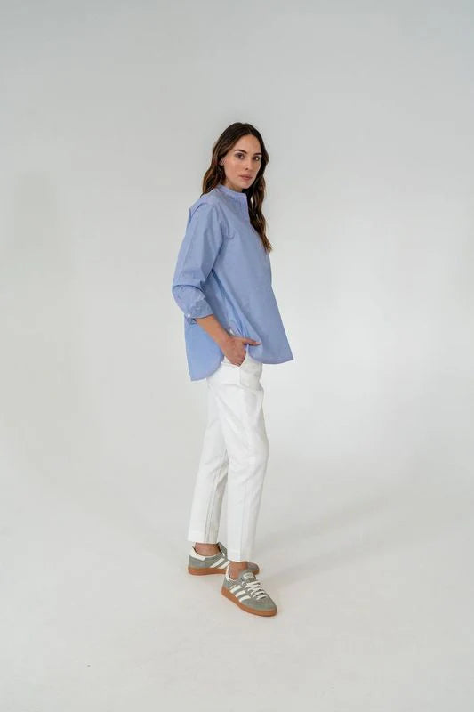 Duke Bib Shirt Blue