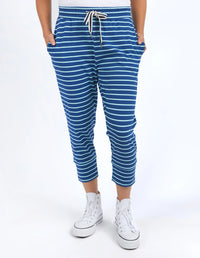 Brunch Pant Stripe / China Blue & Tonic Blue