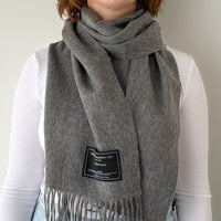 Lambswool Scarf / Winter Grey
