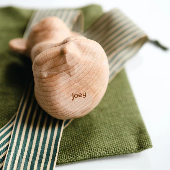 Beech Wood Koala with Ribbon