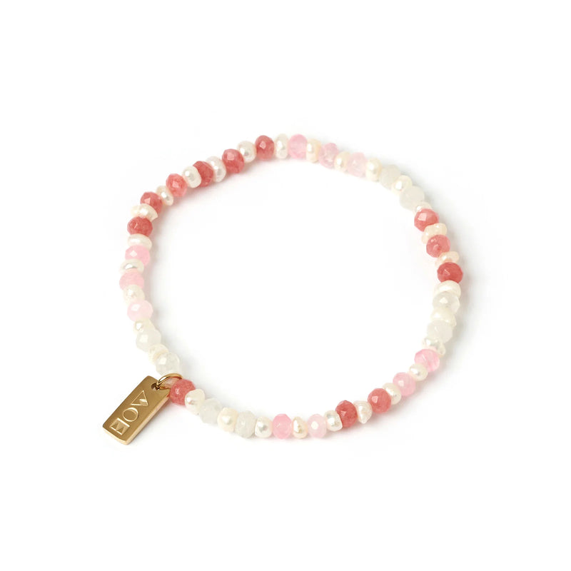 Bloom Pearl & Gemstone Bracelet