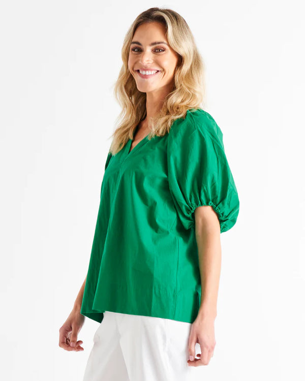 Juliet Blouse - Holly Green