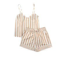 Blush Stripe Camisole Set