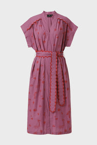 Adley Dress-Mulberry