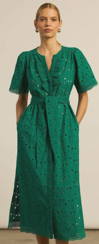 Voyage Dress-Emerald
