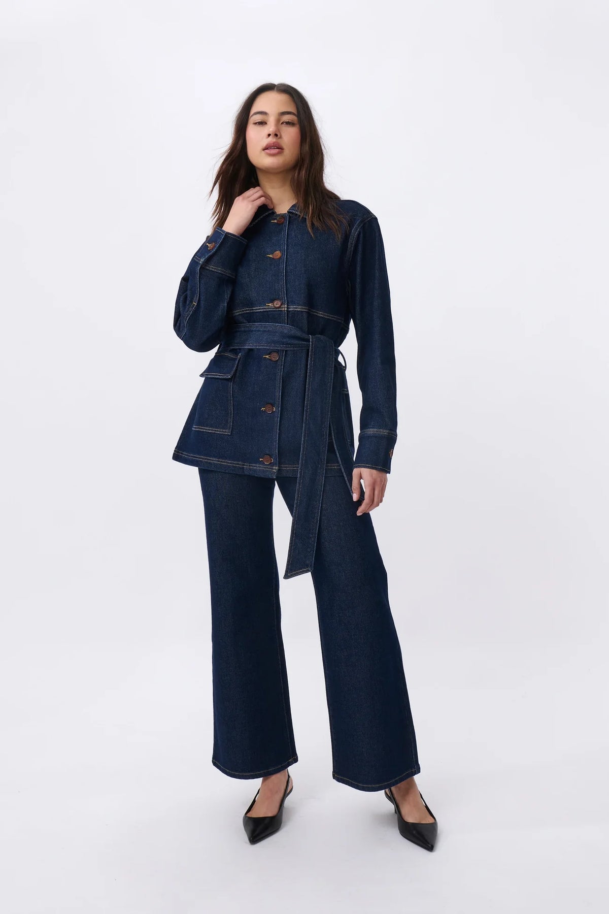 Gabriella Jacket / Indigo