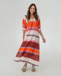 Geneva Dress / Wide Stripe