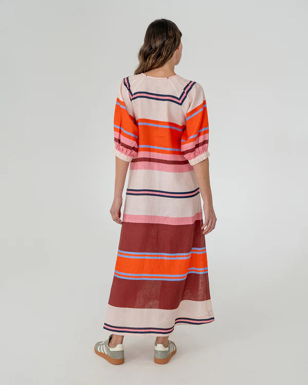 Geneva Dress / Wide Stripe