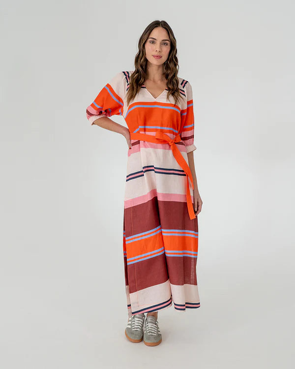 Geneva Dress / Wide Stripe