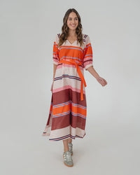 Geneva Dress / Wide Stripe