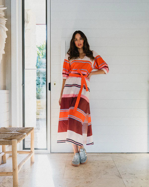 Geneva Dress / Wide Stripe