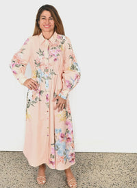 Gloria Dress in Apricot