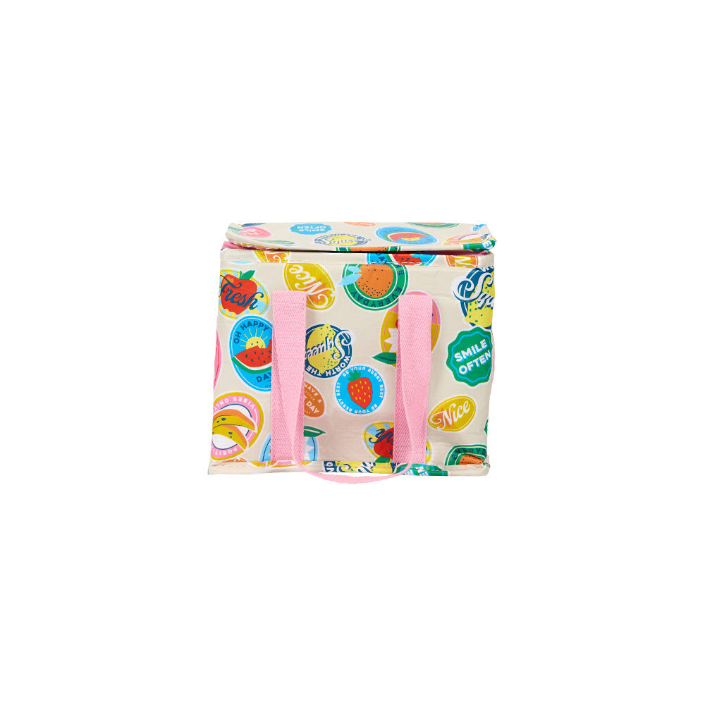Fruit Stickers Mini Insulated Tote