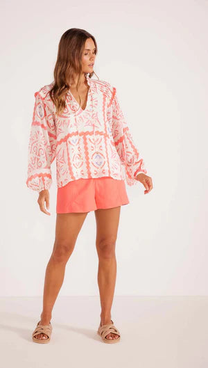 Lolani Smocked Blouse