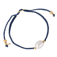 Pearl Rope Bracelet / Navy