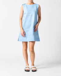 Malta Mini Dress Sky Blue