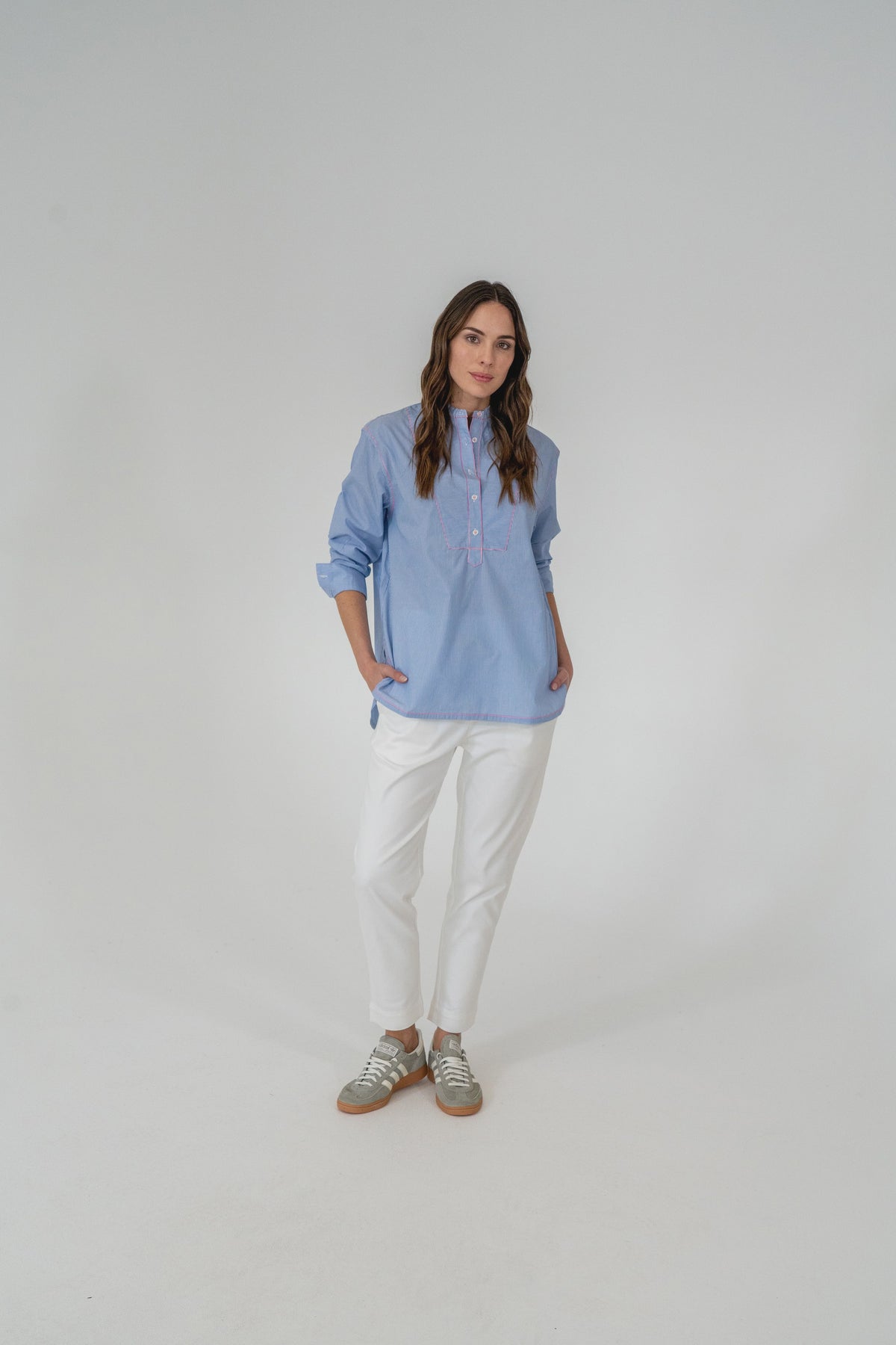 Duke Bib Shirt Blue