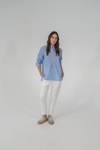 Duke Bib Shirt Blue