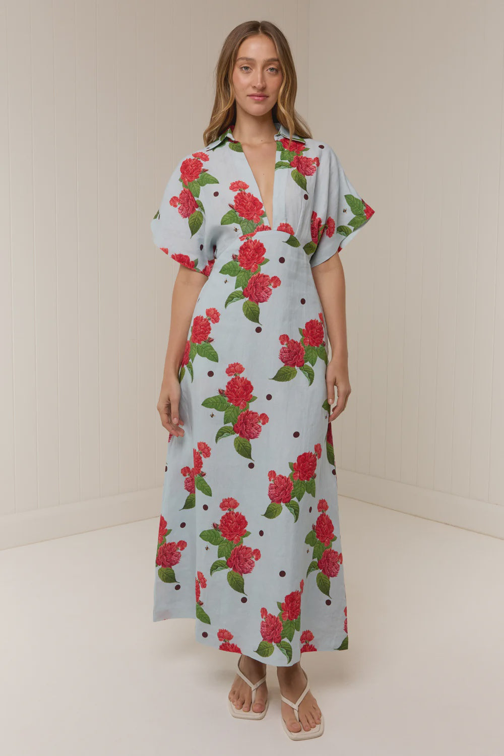 Jasmine Dress Sky Garden