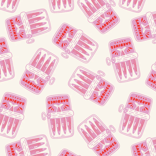 Mini Zip Pouch- Sardine