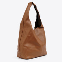 Scarlett Chestnut Leather Hobo