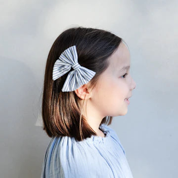 Seadside Stripe Bow