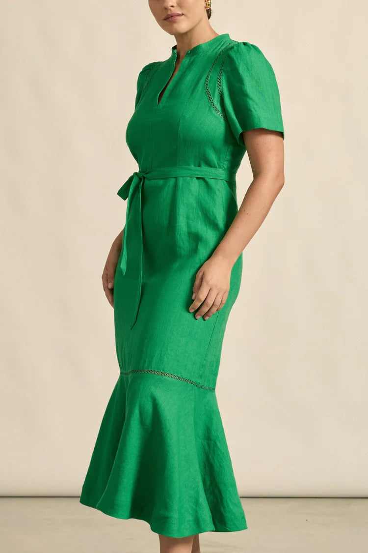 Cable Dress - Parrot