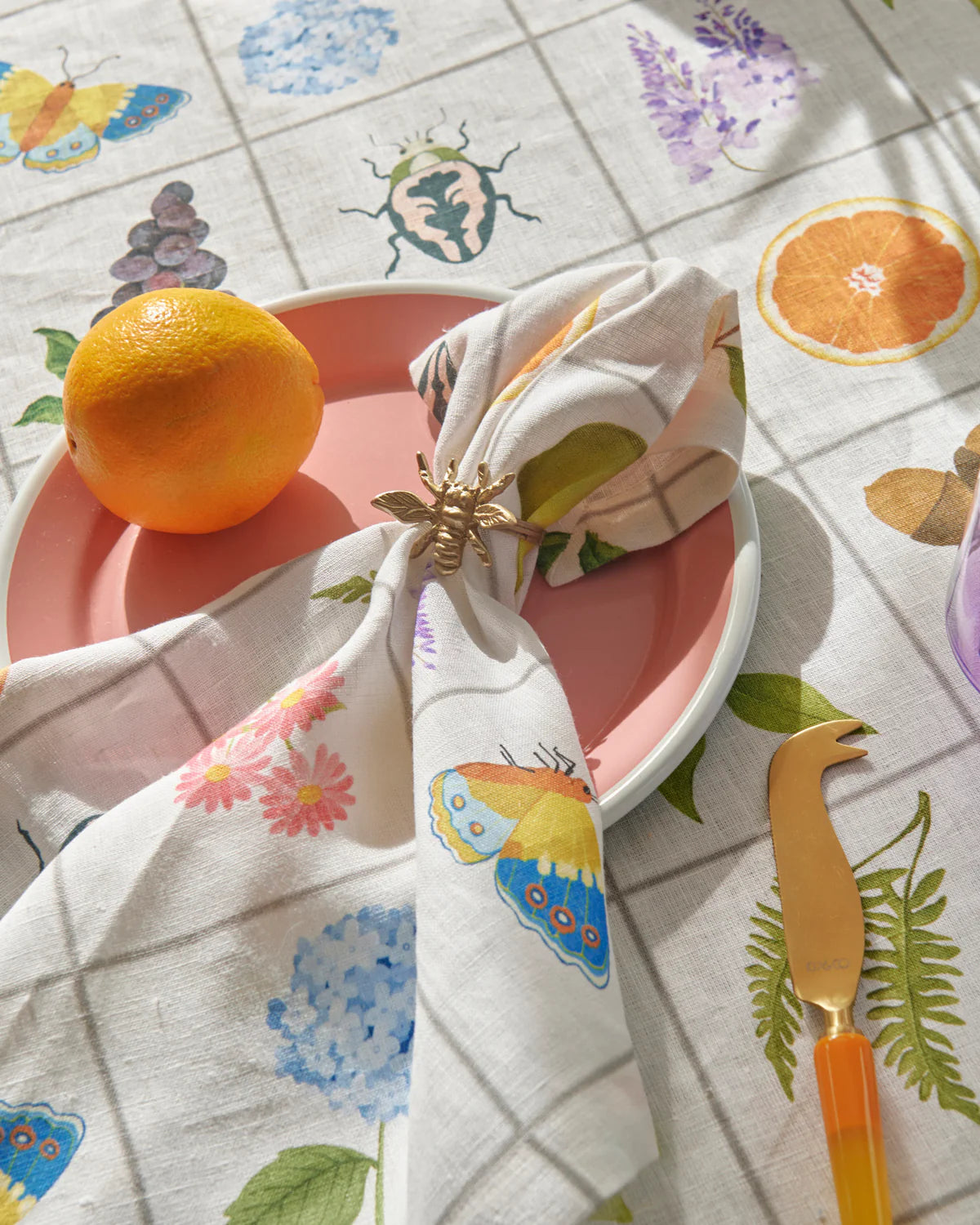 Prairie Linen Tablecloth / Round