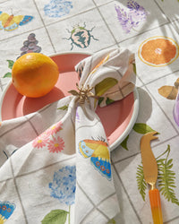 Prairie Linen Tablecloth / Round