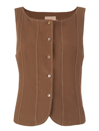 The Klara Vest - Laurel Oak