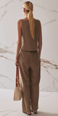 The Klara Vest - Laurel Oak