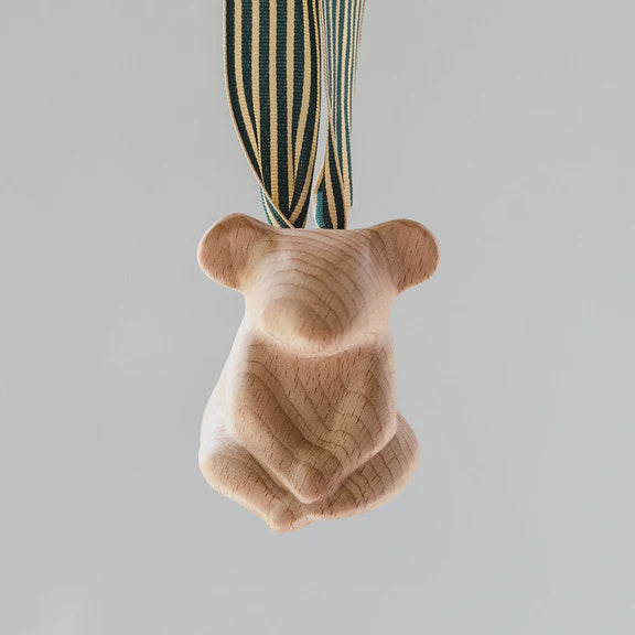 Beech Wood Koala with Ribbon