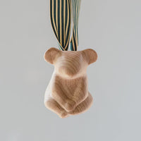 Beech Wood Koala with Ribbon