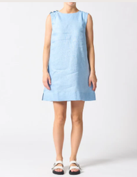 Malta Mini Dress Sky Blue
