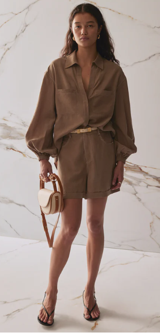 The Trista Shorts - Laurel Oak