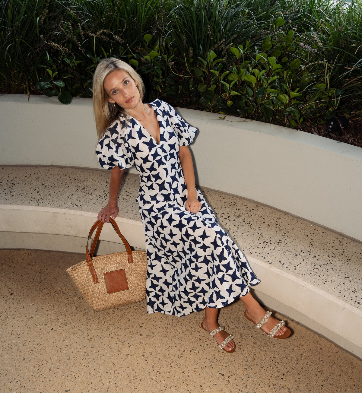 Gemma Dress- Maritime Navy Starkle
