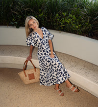 Gemma Dress- Maritime Navy Starkle