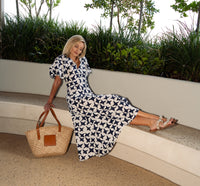 Gemma Dress- Maritime Navy Starkle