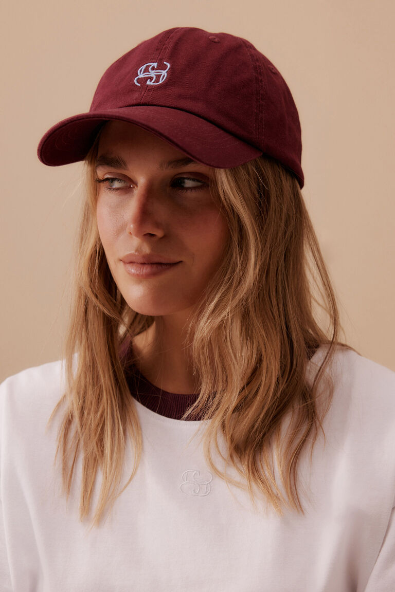 Pip Everyday Cap / Burgundy