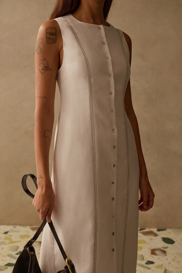 The Kaila Dress- Ivory