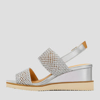 Saxon Silver Sandal