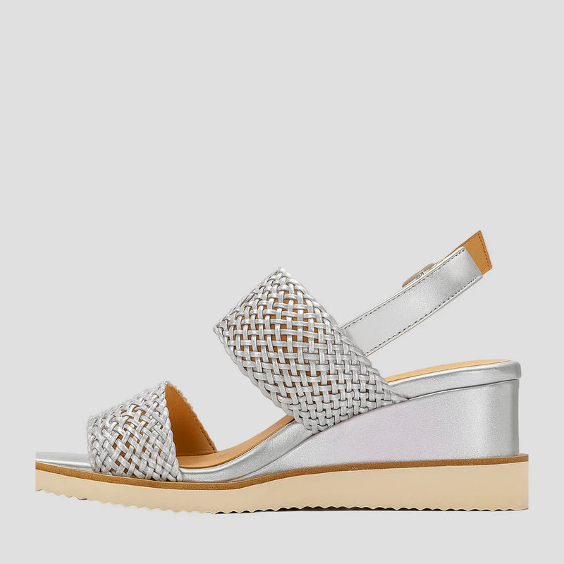 Saxon Silver Sandal