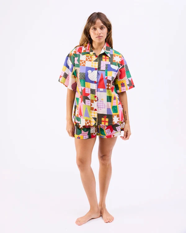 Christmas Patchwork Pyjamas