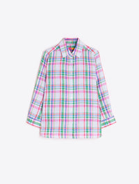 Poline Multicolour Check Linen Shirt